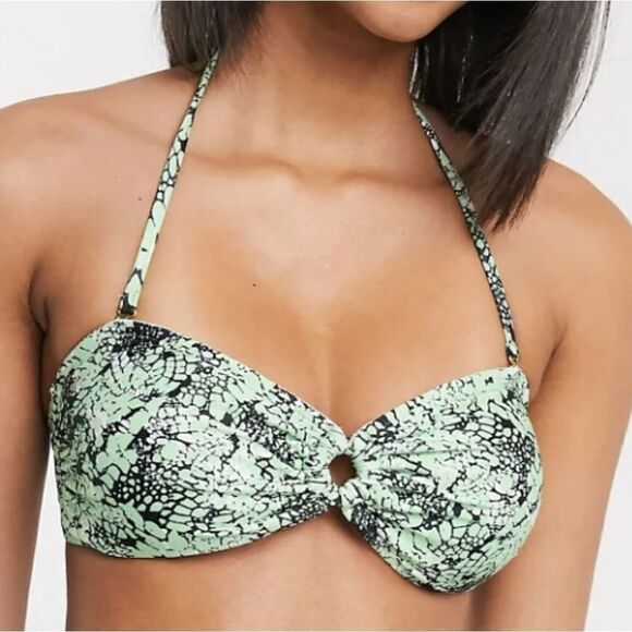 NWT Vero Moda Bandeau Bikini Top - Picture 3 of 8